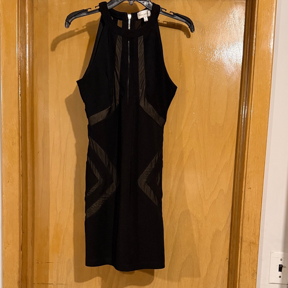 Honey and Rosie Elegant Black Mini Dress